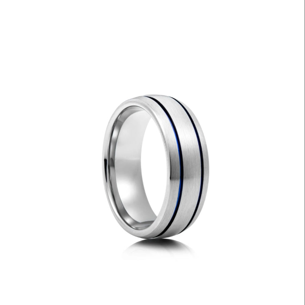 The Sailor 8mm Tungsten Ring