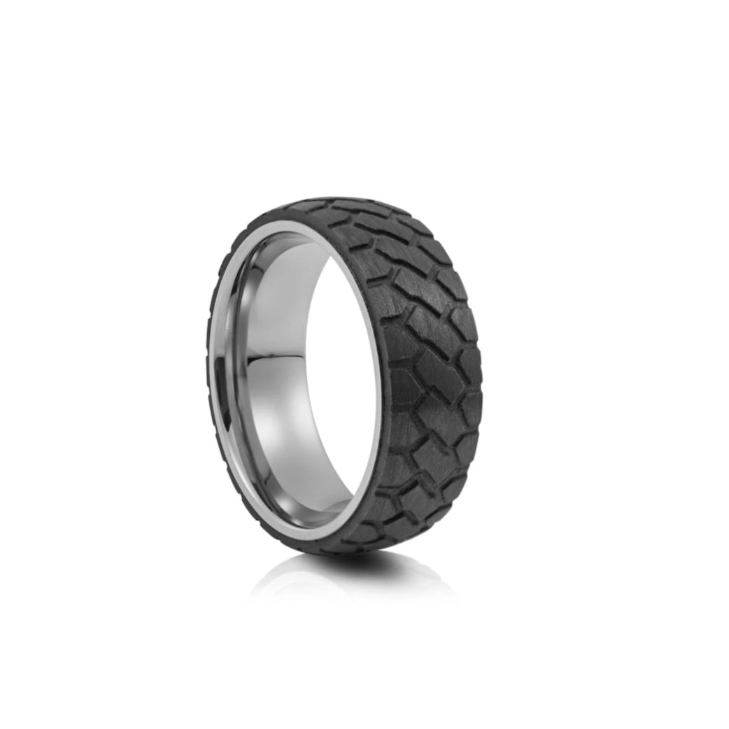 The Torque 8mm Tungsten Ring