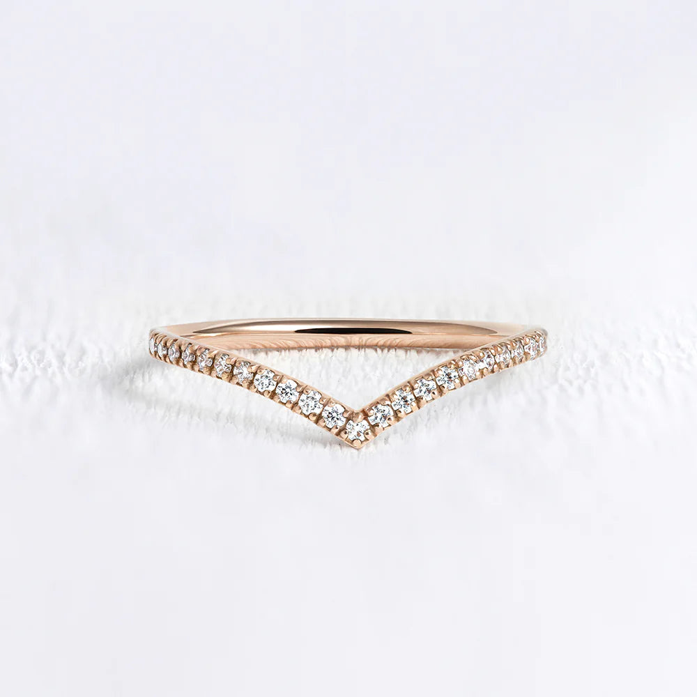 Wishbone Wedding Ring