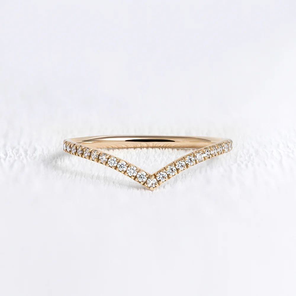 Wishbone Wedding Ring