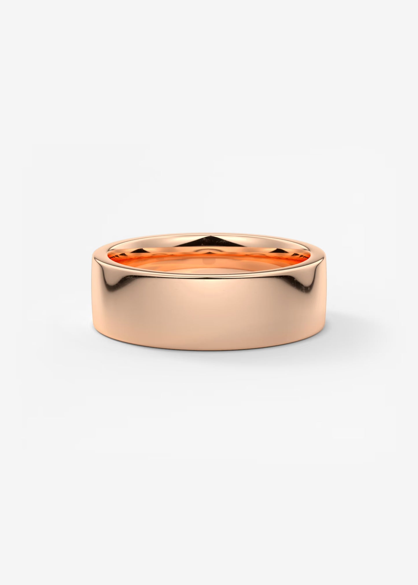 8mm Flat Band