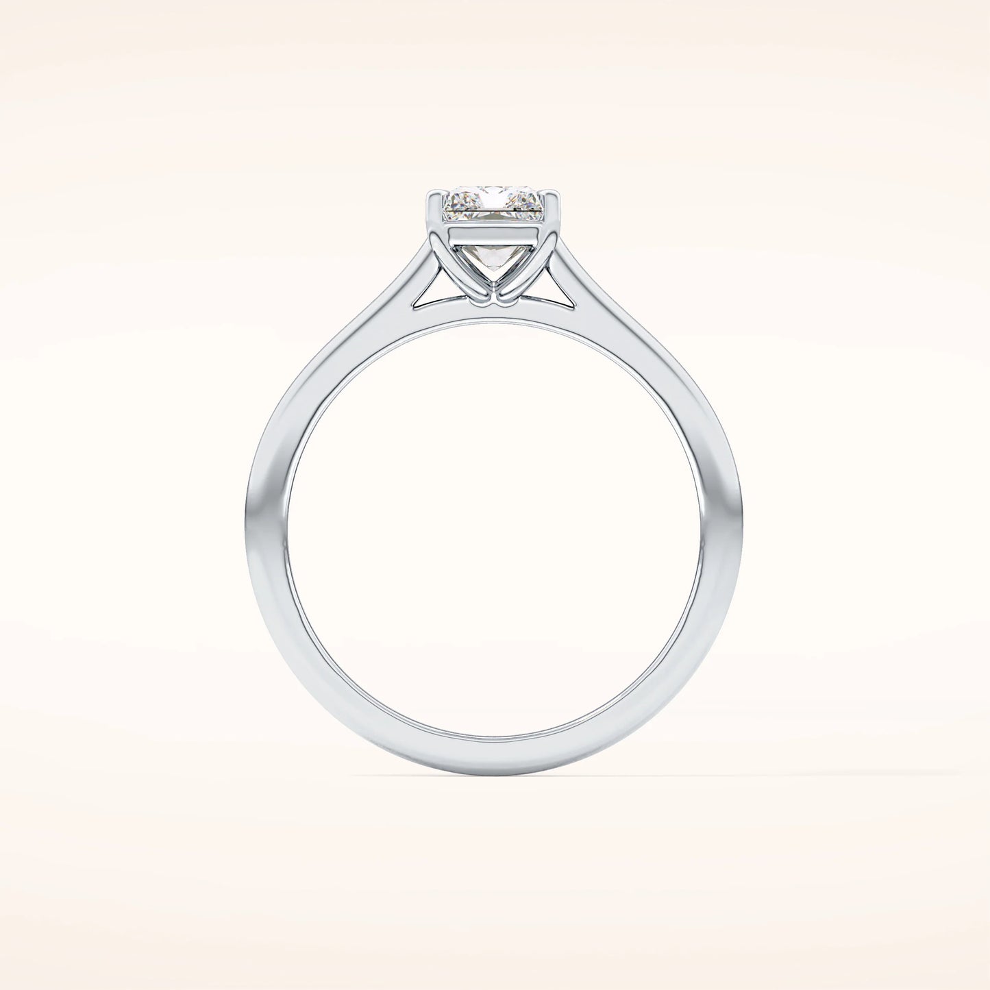 1ct Radiant Lab Grown Diamond Solitaire