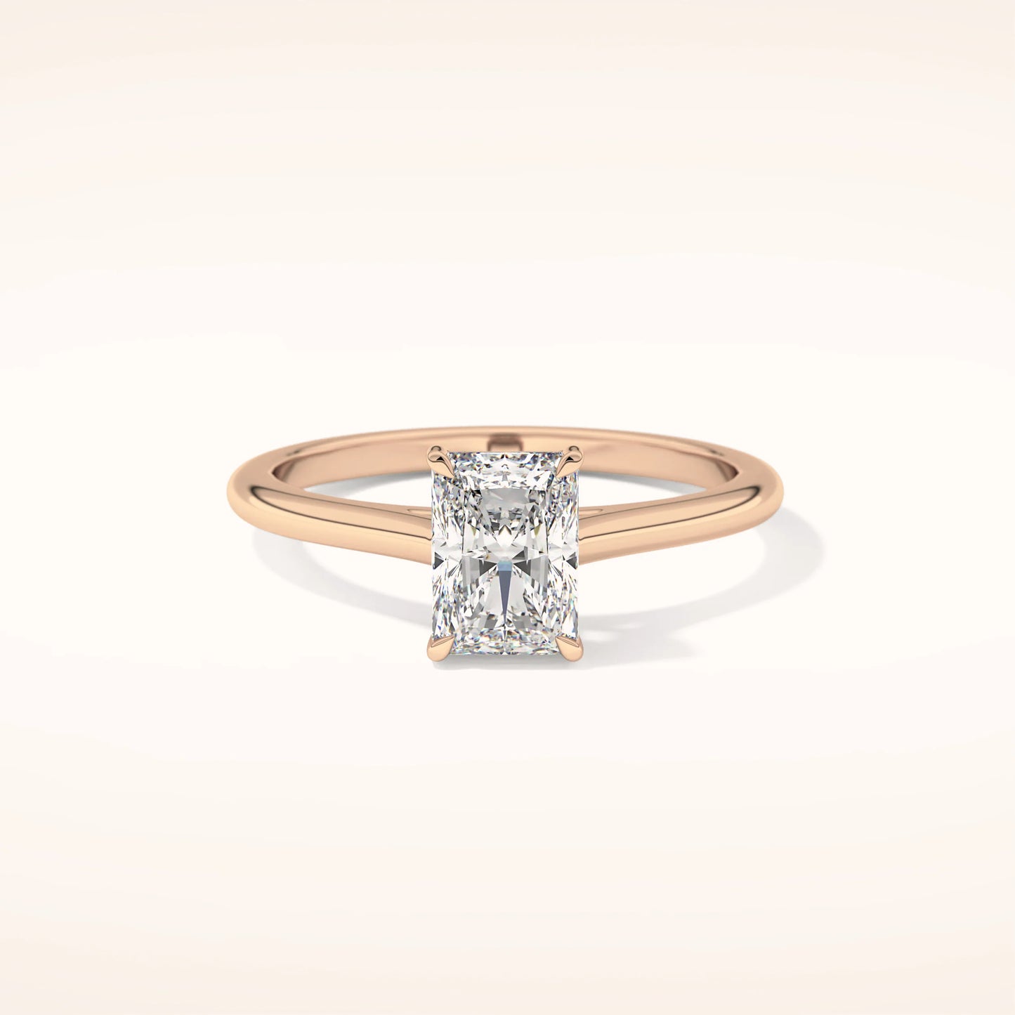 1ct Radiant Lab Grown Diamond Solitaire