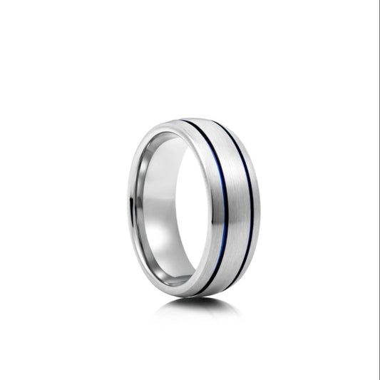 The Sailor 8mm Tungsten Ring
