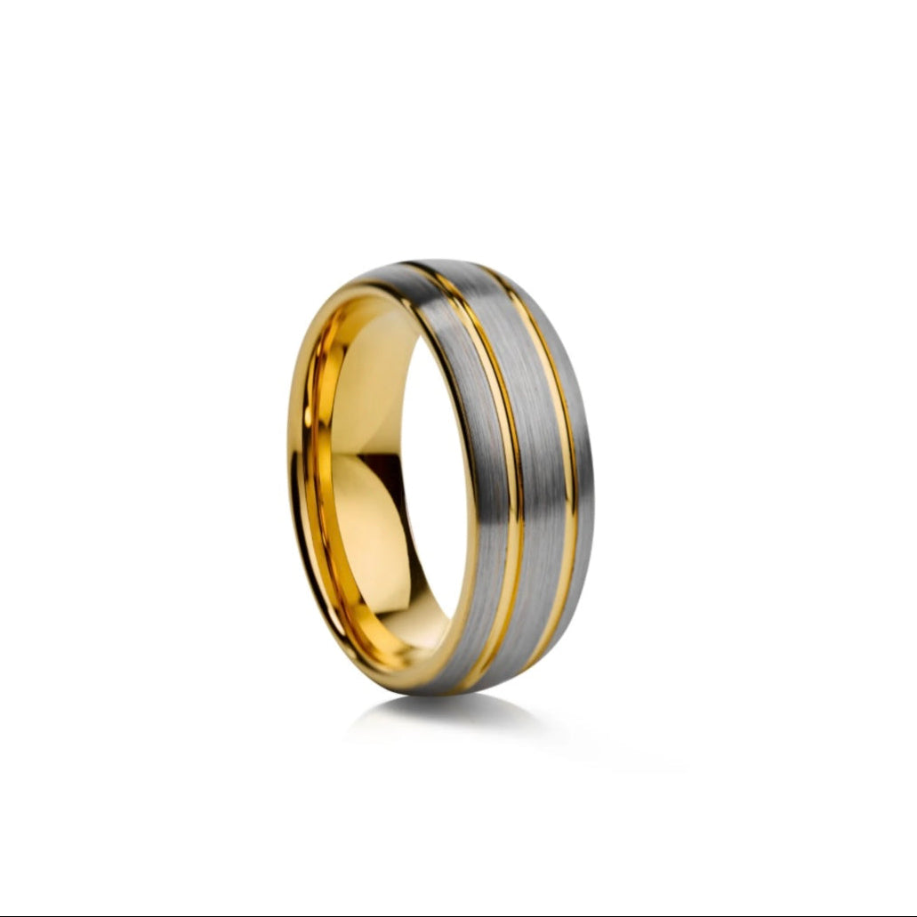 The Royal 8mm Tungsten Ring