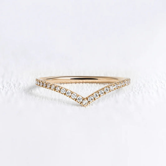 Wishbone Wedding Ring