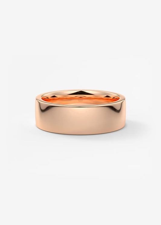 8mm Flat Band