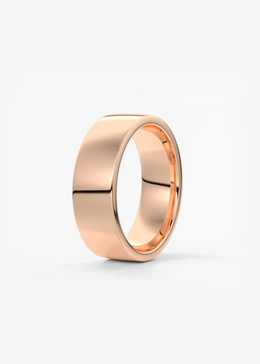 8mm Flat Band