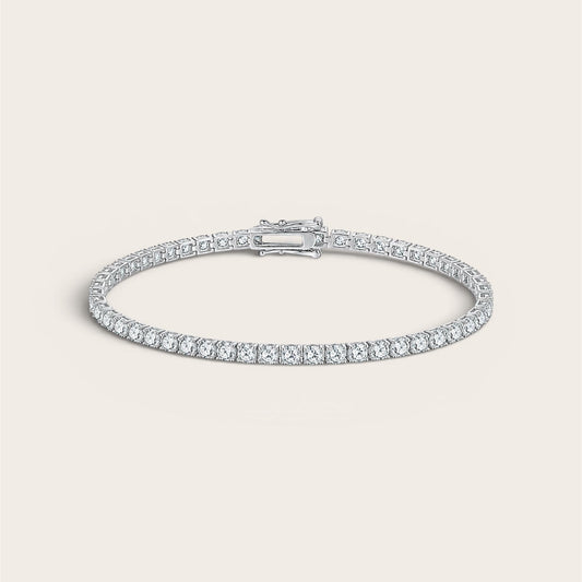 3mm Moissanite Tennis Bracelet